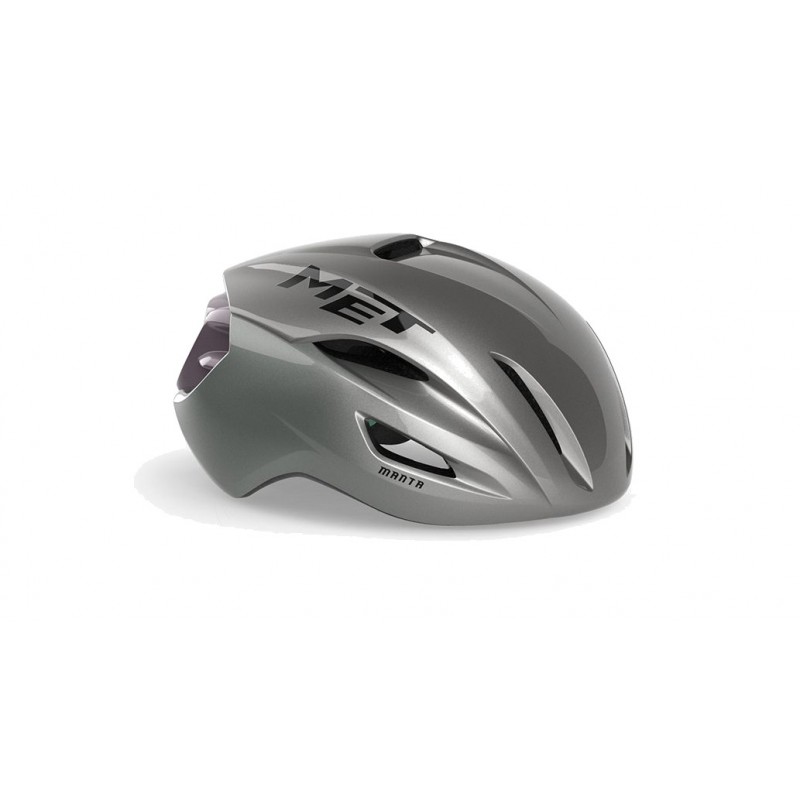 MET Aerodynamic cycling helmet with a glossy finish MANTA MIPS 727740VAR