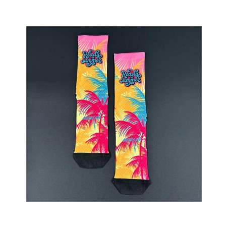 MB WEAR Limited edition summer socks PALM TREES 728369VAR
