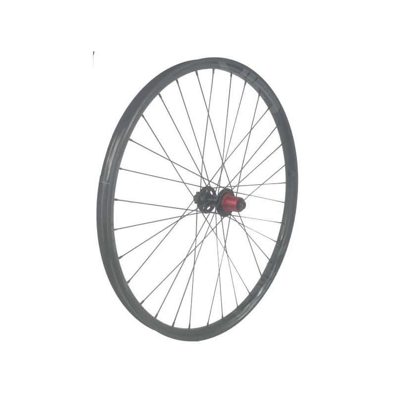 GURPIL Rear wheel compatible with aluminum disc brake, 6 holes GTR SL30 29" BOOST TLR SHIMANO 8-12V TUBELESS 728519