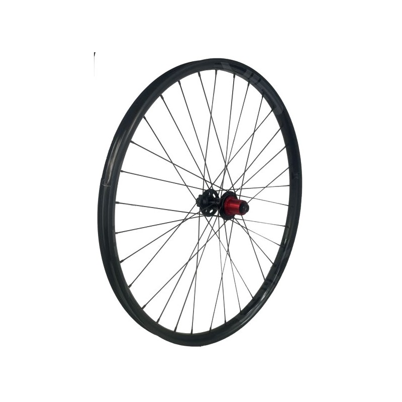 GURPIL Rear wheel compatible with aluminum disc brake, 6 holes GTR SL30 29" BOOST TLR SHIM MICRO-SPLINE 728521