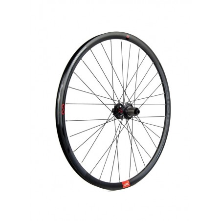 GURPIL Rueda trasera compatible con freno de disco 6 agujeros GRAVEL 12X142 MM TUBELESS READY SHIMANO 728531