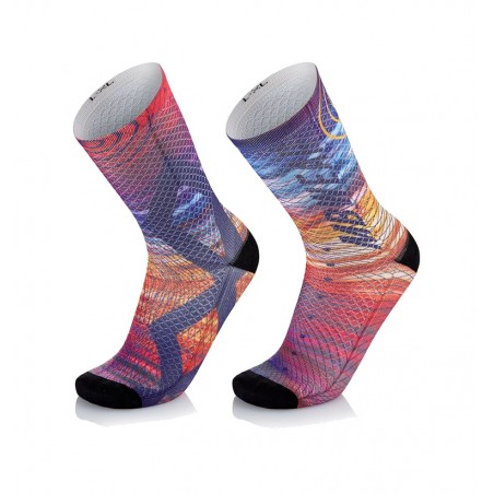 MB WEAR Printed sports socks FUN H16 SPEED 728661VAR