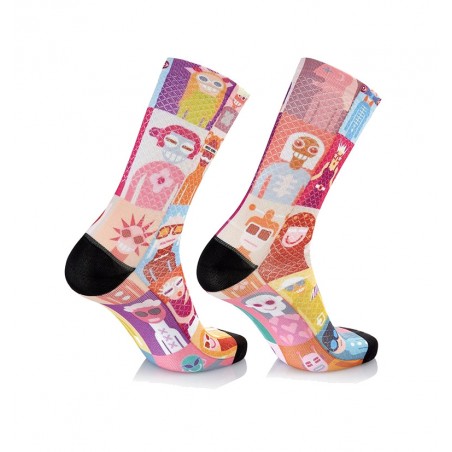 MB WEAR Printed sports socks FUN H16 MEME 728662VAR