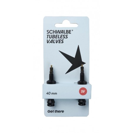 SCHWALBE Aluminum valve set TUBELESS 40 MM 729205