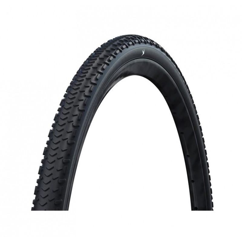 SCHWALBE Cubierta de neumático gravel con compuesto alto rendimiento green G-ONE RX 700X40C HS637 PERF R-GUARD ADDIX GREENGUARD 