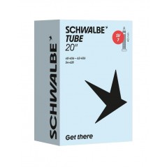 SCHWALBE Camara aire bicicleta SV7 20X1.50-2.50 PRESTA 40 MM 40/62-406 729269