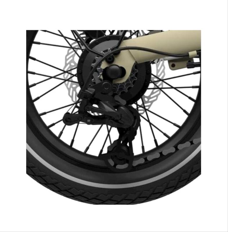 EOVOLT Cambio trasero bicicleta 4 SPEED 16 SP049-2