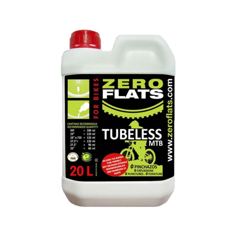 ZEROFLATS Puncture sealant ZERO FLATS MTB/GRAVEL 20L 728269