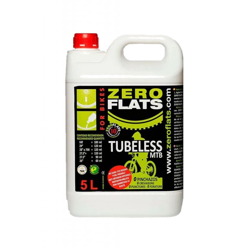 ZEROFLATS Puncture-resistant sealant for inner tubes ZERO FLATS TEKNIK 5 L 728273