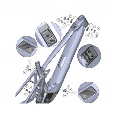 GHOST Guiacables E-BIKE E-RIOT CF KGH00000