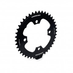 STRONGLIGHT Plato de eléctrica aluminio con cuatro brazos y fijación estándar compatible E-BIKE 104 BCD D 11/12V 728315 VAR