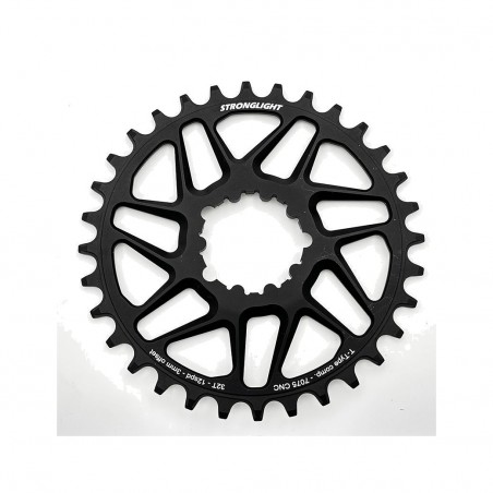 STRONGLIGHT Plato de aluminio con anclaje DIRECT MOUNT 3 MM OFFSET BOOST SRAM SX/NX/GX/X01 EAGLE 728347VAR