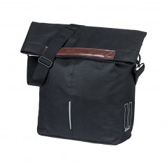 BASIL Bolsa de transporte urbana con ganchos poliester CITY SHOPPER MIK 14-16L (29X13X31 CM) 728921