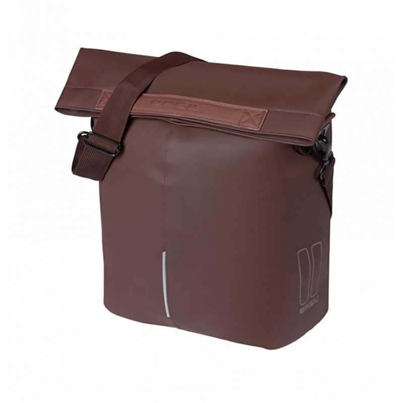 BASIL Bolsa urbana con ganchos cuero CITY SHOPPER MIK 14-16L (29X11.1X36 CM) 728929