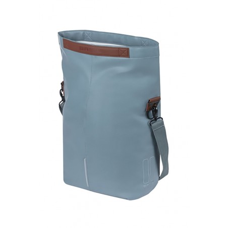 BASIL Bolsa urbana con ganchos cuero CITY SHOPPER MIK 14-16L (29X11.1X36 CM) 728930