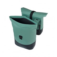 BASIL Rear saddlebags with bridge system pet/leather COVE UNIVERSAL 28-32L (29X14.5X36 CM) 728950