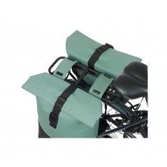 BASIL Rear saddlebags with bridge system pet/leather COVE UNIVERSAL 28-32L (29X14.5X36 CM) 728950