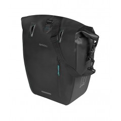 BASIL Bolsa impermeable de gran capacidad con ganchos lona RIVO L MIK 25-31L (28X14X43 CM) 728958