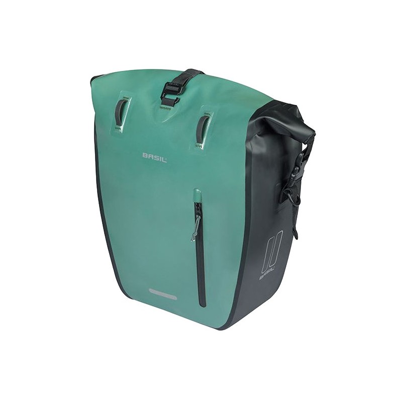 BASIL Large capacity waterproof bag with hooks RIVO L MIK 25-31L LONA (28X14X43 CM) 728959