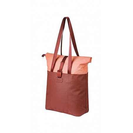 BASIL Bolsa ganchos pet reciclado rojo burdeos/rosa VIVE SHOPPER MIK 15-20L (29X11X34 CM) 728963