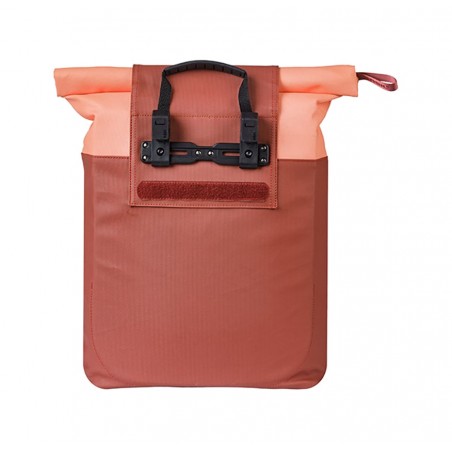 BASIL Recycled PET bag with hooks, burgundy/pink VIVE SHOPPER MIK 15-20L (29X11X34 CM) 728963