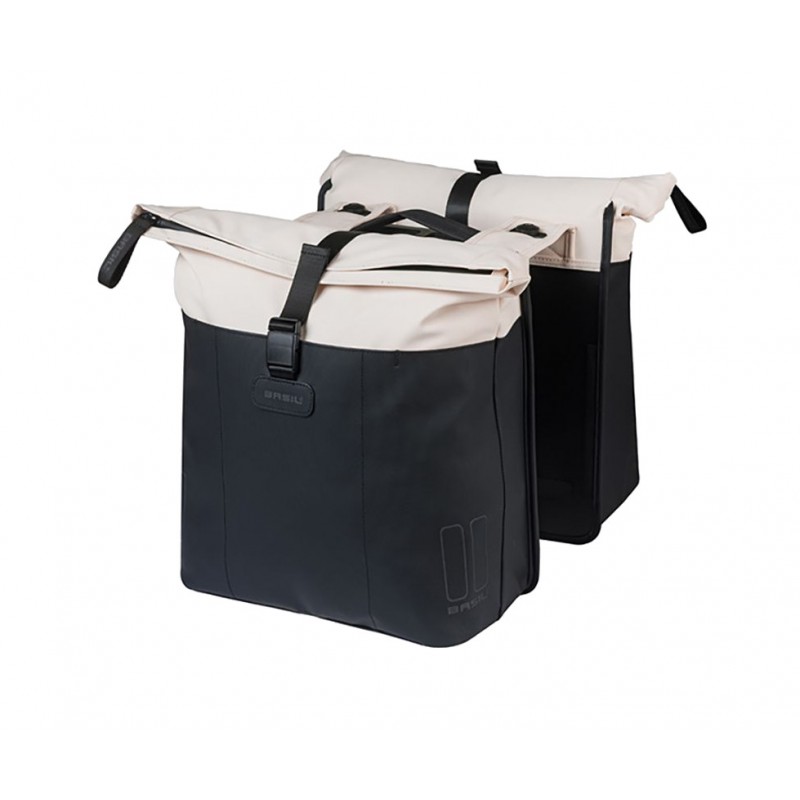 BASIL Rear saddlebags made from recycled PET VIVE PLACA MIK 2.0 28-35L (30X14X38 CM) 728964