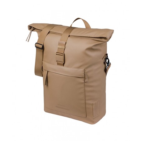 BASIL Waterproof bag with hooks made from recycled PET BROOKLYN MIK 17L (32X14X40 CM) 728966