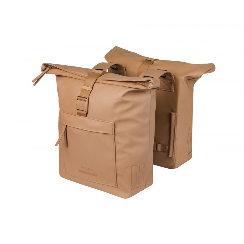 BASIL Alforjas traseras impermeables BROOKLYN UNIVERSAL BRIDGE SYSTEM 41L (30X14X37CM) 728969