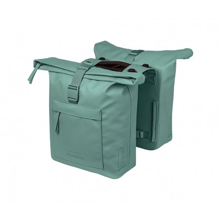 BASIL Waterproof rear panniers with recycled PET plate BROOKLYN MIK 2.0 41L (30X14X37CM) 728974