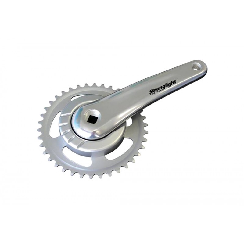 STRONGLIGHT Crankset with chainring made of aluminum STRONGLIGH TWIN ALUMINIO 38T 729219
