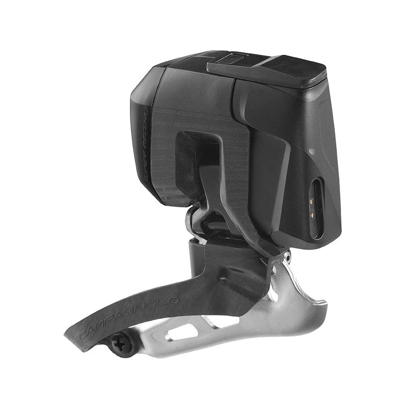 CAMPAGNOLO Desviador electrónico para platos con acabado en carbono SUPER RECORD WRL 2X13V 727993