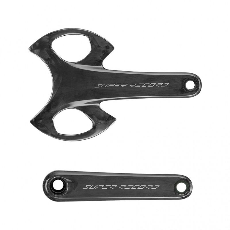 CAMPAGNOLO Carbon finish crankset for double chainring drivetrain SUPER RECORD 2X13V 728007VAR