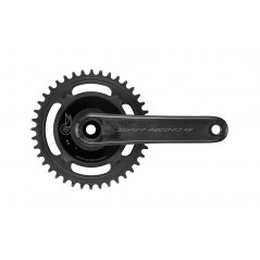 CAMPAGNOLO Crankset with power meter for single-speed transmission and carbon finish SUPER RECORD X 1X13V 728905VAR