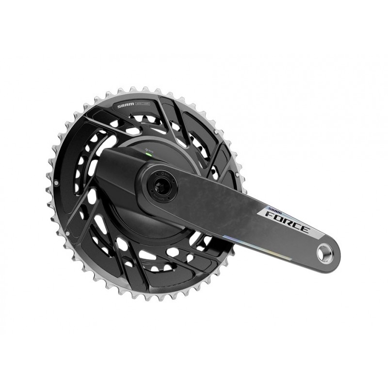 SRAM Carbon crankset with power meter FORCE AXS E1 DUB THREAD MOUNT 46X33D 108956VAR