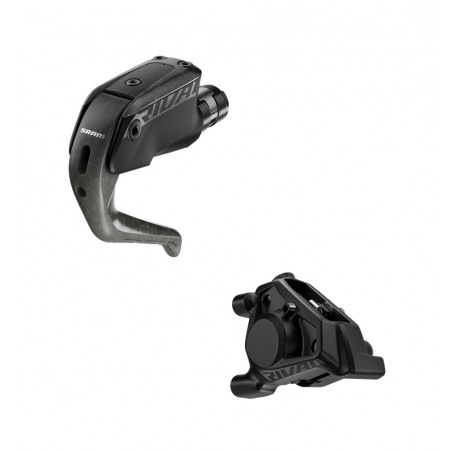SRAM Pinza de freno disco para montaje plano trasera RIVAL E1 AERO FLAT MOUNT 20 MM OFFSET 2000 109281