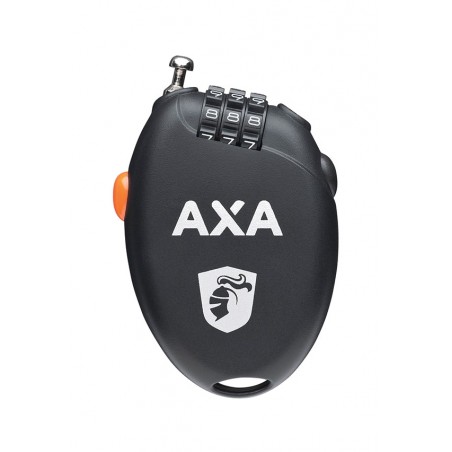 AXA Candado de combinación con tres números ROLL 75 CM 1.6 MM 728576