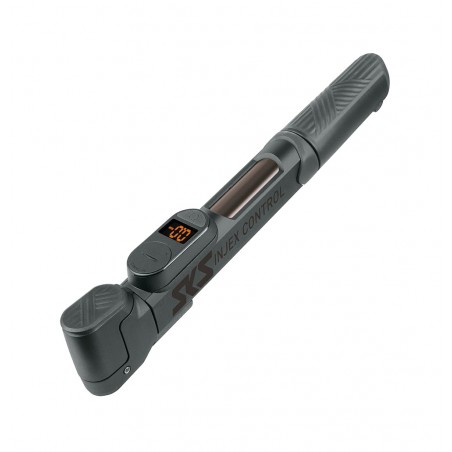 SKS Mini-hinchador manometro digital de aluminio bomba INJEX CON 729333
