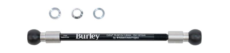 BURLEY Eje pasante para remolque COHO M12X1.0 152-167 MM 728633