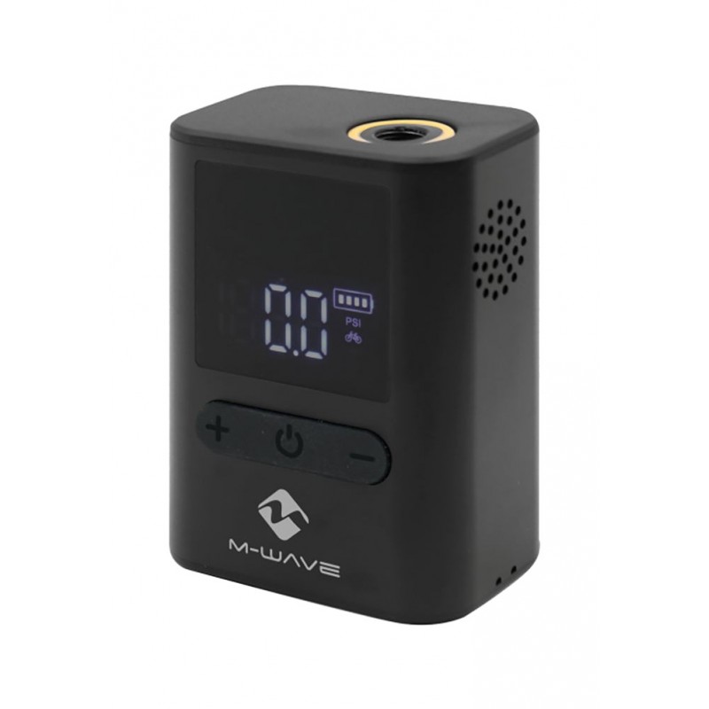 M-WAVE Mini hinchador eléctrico ELUMATIK POCKET 8 BAR 728550