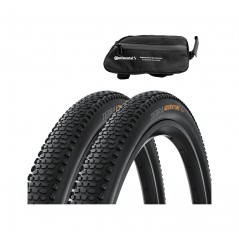 CONTINENTAL TERRA ADVENTURE TRAIL GRIP 28X2.00 TLR Frame Bag Tire Kit 905150