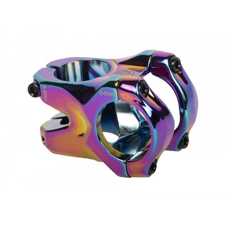 ERGOTEC Potencia de manillar aluminio BASS 6 35 MM 1-1/8" 31.8 ARCOIRIS 727914