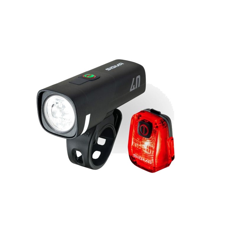 SIGMA Front and Rear Light Set AURA 40 / HIRO 10 728836