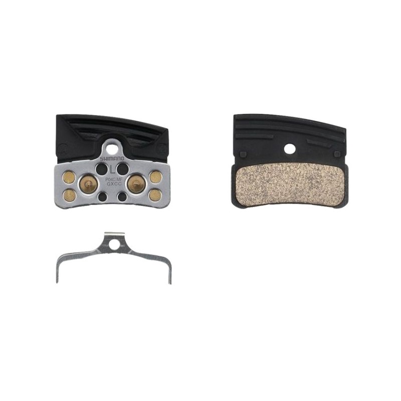 SHIMANO Juego de pastillas freno metalicas aleta refrigeracion pinza 4 pistones P04A 728721