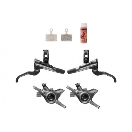 SHIMANO Kit de actualizacion frenos manetas y pinzas con 2 pistones XTR BL9200/ BR9220 728734