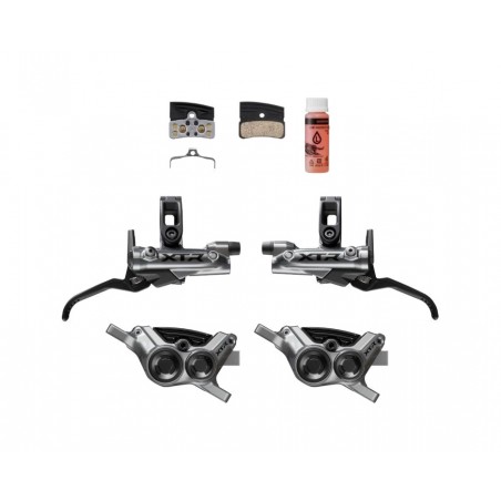 SHIMANO Kit de actualizacion frenos manetas y pinzas con 4 pistones XTR BL9200/ BR9220 728735