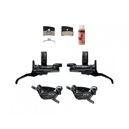 SHIMANO Kit de actualizacion frenos manetas y pinzas con 4 pistones DEORE XT BL8200/ BR8220 728737