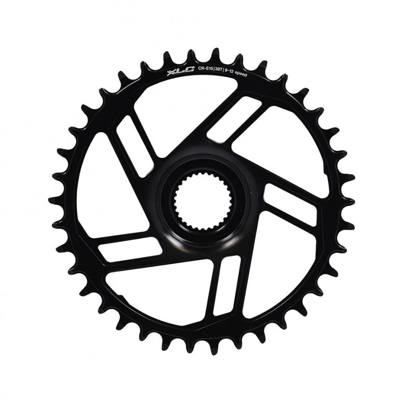 XLC Steel electric bicycle chainring CR-E15 E-BIKE DIRECT MOUNT 52 MM BOSCH BDU-38 9-12V 2502860400VAR