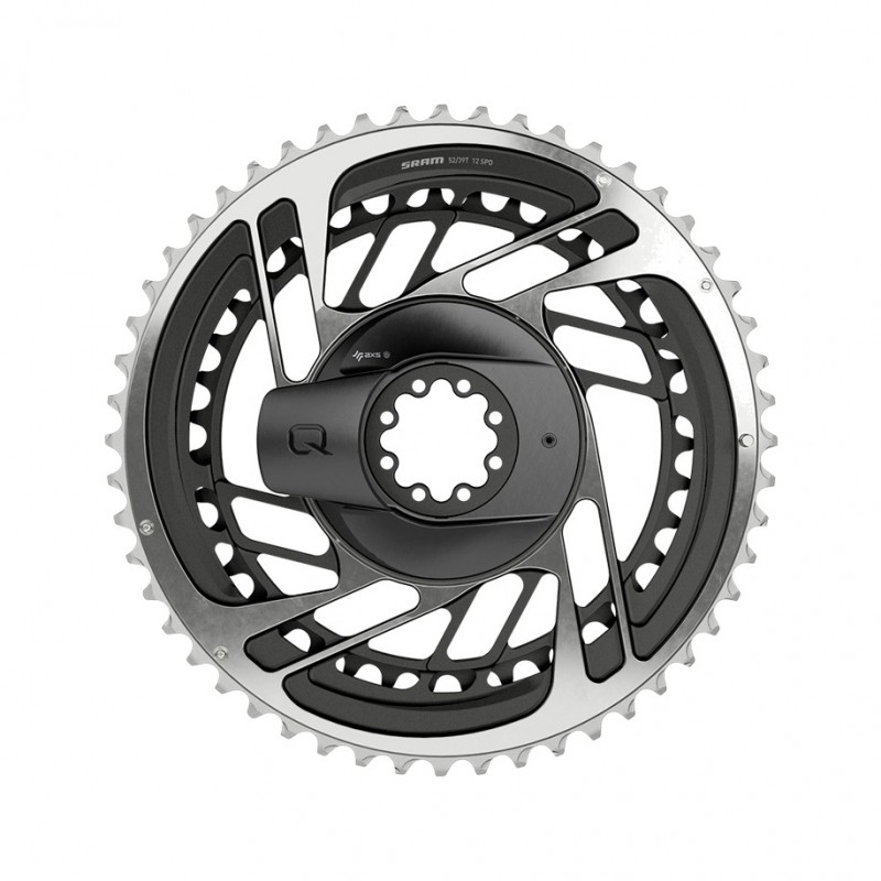 SRAM Power Meter Kit with spider, chainrings, and derailleur (without battery) DM RED AXS POLAR GREY 00.3018.302.000
