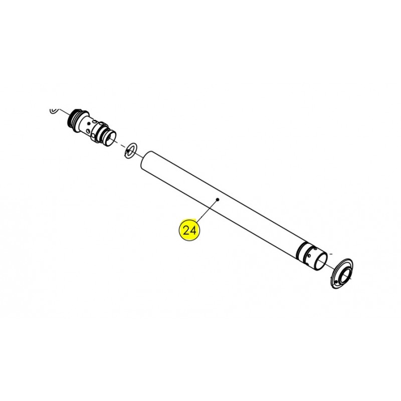 BIKEYOKE Recambio tubo inferior de tija 185 REVIVE 22 REV3 24 65494