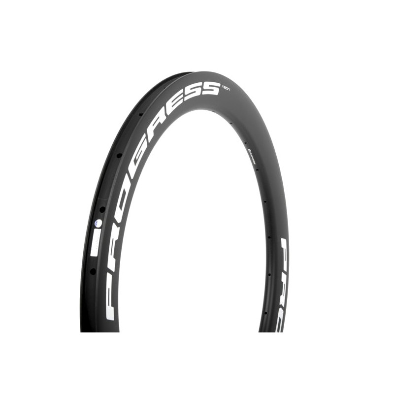 PROGRESS Llanta cubierta de grafeno carretera PROGRES NEON DISC 60MM ROAD 2022 PGLLNEDGC23BL24